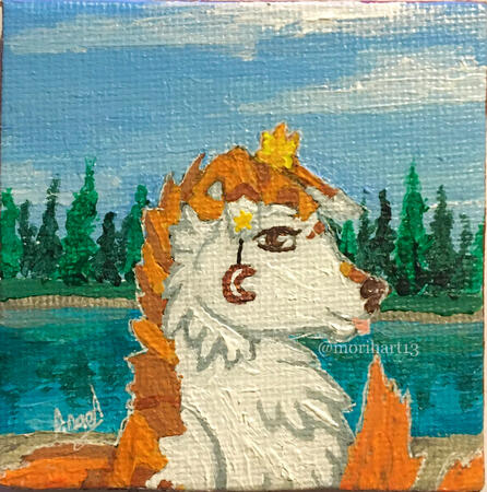 Hawthorn Mini Painting