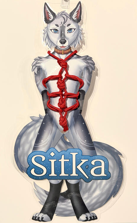 Fullbody Shibari Badge (Physical)